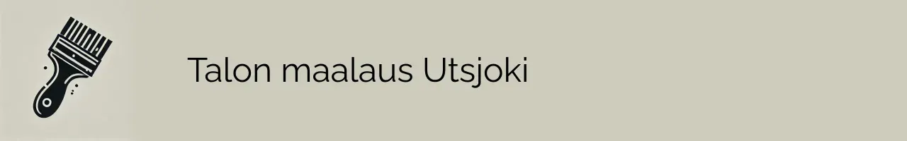 Talon maalaus Utsjoki